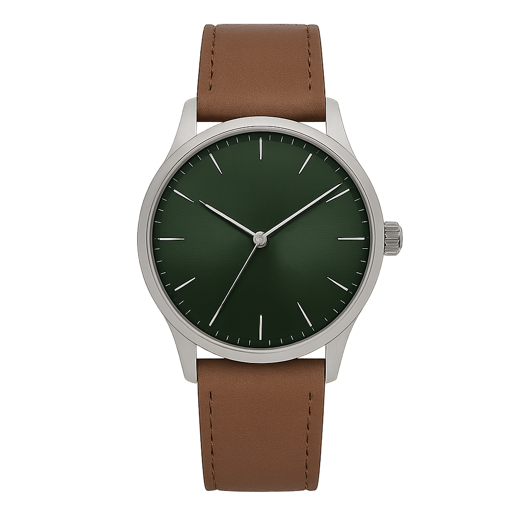 Grüne Armbanduhr - Arlstein Uhren